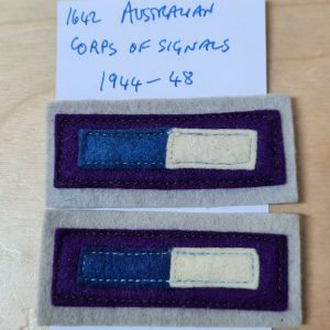 WW2 ERA AUSTRALIAN ARMY UNIFORM UNIT COLOUR PATCHES LOT 1