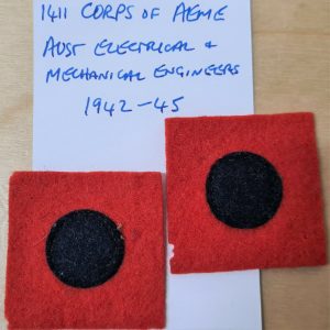 WW2 ERA AUSTRALIAN ARMY UNIFORM UNIT COLOUR PATCHES LOT 2