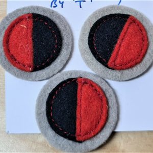 WW2 ERA AUSTRALIAN ARMY UNIFORM UNIT COLOUR PATCHES LOT 5