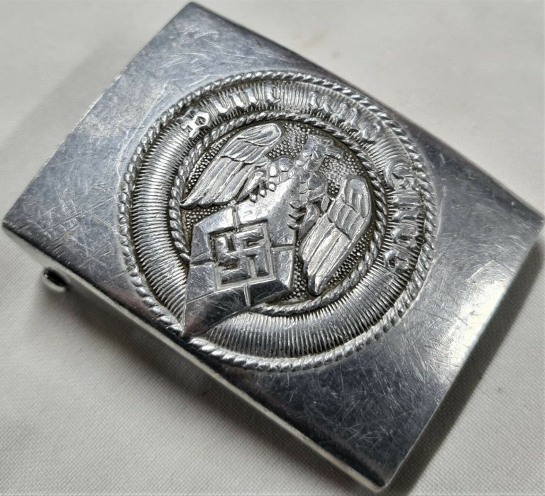 WW2 GERMAN HITLER YOUTH UNIFORM BELT BUCKLE BY RICHARD SIEPER & SOHNE, LUDENSCHEID - Image 2