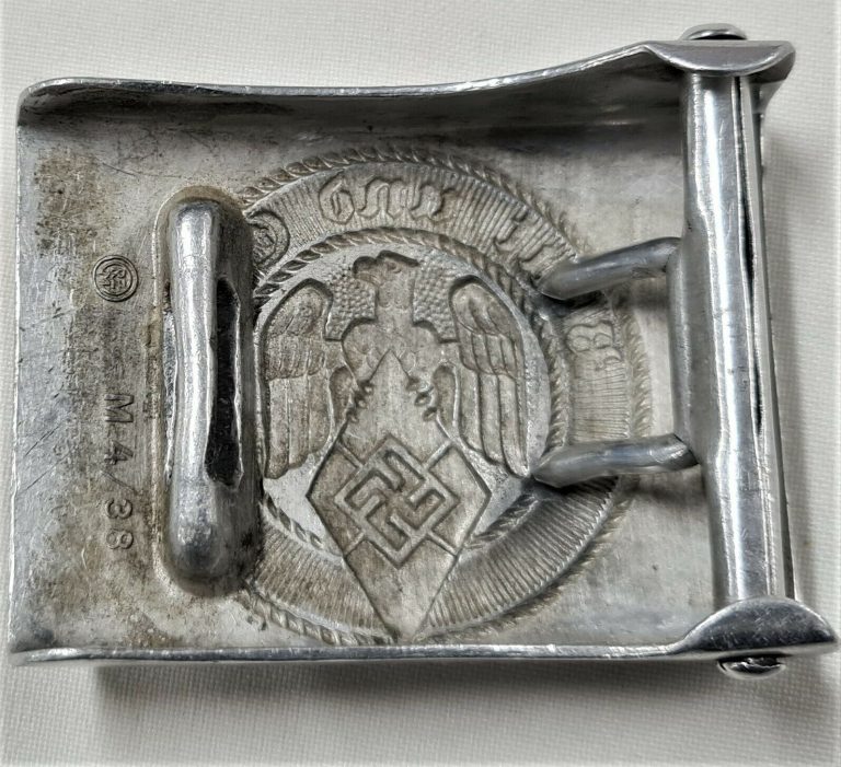 WW2 GERMAN HITLER YOUTH UNIFORM BELT BUCKLE BY RICHARD SIEPER & SOHNE, LUDENSCHEID - Image 3