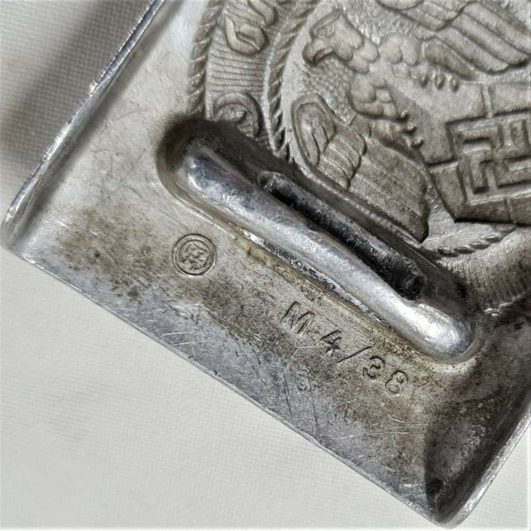 WW2 GERMAN HITLER YOUTH UNIFORM BELT BUCKLE BY RICHARD SIEPER & SOHNE, LUDENSCHEID - Image 4