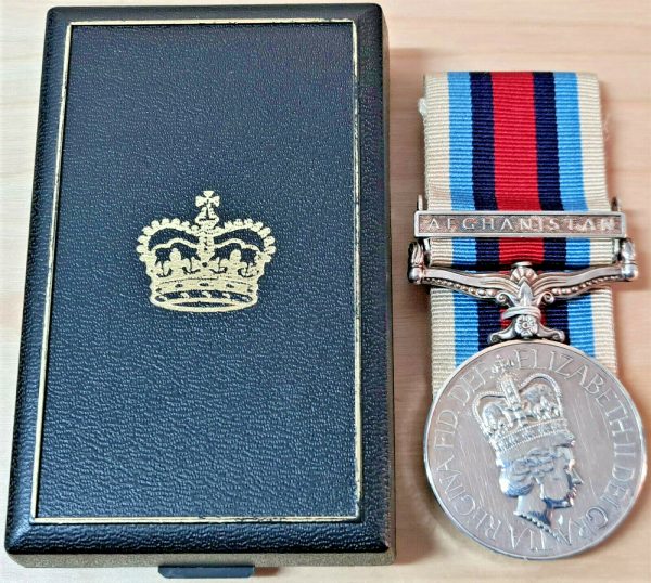 OPERATIONAL SERVICE MEDAL AFGHANISTAN GUARDSMAN JENKINS WELSH GUARDS OP HERRICK