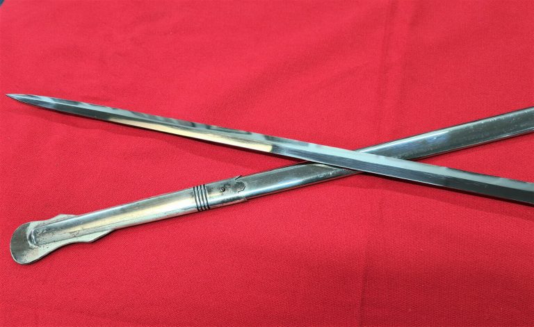 POST WW2 ERA US AIR FORCE ACADEMY CADET SWORD & SCABBARD RARE ZUBCO GERMANY - Image 5