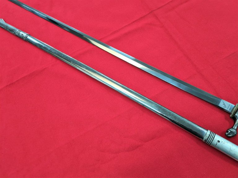 POST WW2 ERA US AIR FORCE ACADEMY CADET SWORD & SCABBARD RARE ZUBCO GERMANY - Image 8