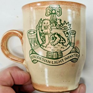 VINTAGE RHODESIAN ARMY LIGHT INFANTRY REUNION MUG