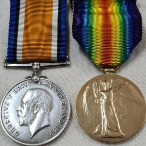 WW1 MILITARY FOOT POLICE MEDALS P5382 LANCE CPL H.J. HOWELL