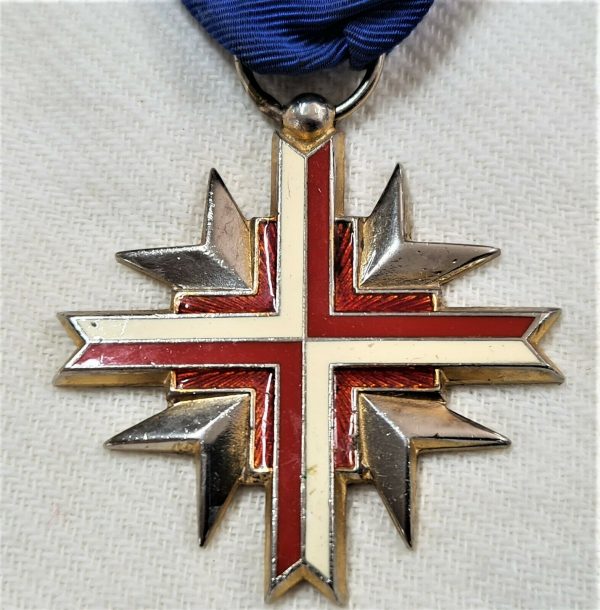 WW1 WW2 FRANCE EUROPEAN CONFEDERATION OF THE FORMER COMBATTANT PARIS MEDAL CROSS