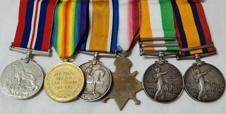 BOER WAR, WW1 & WW2 MEDAL GROUP SGT FLETCHER, MIDDLESEX RFC RAF WEST SURREY - Image 4