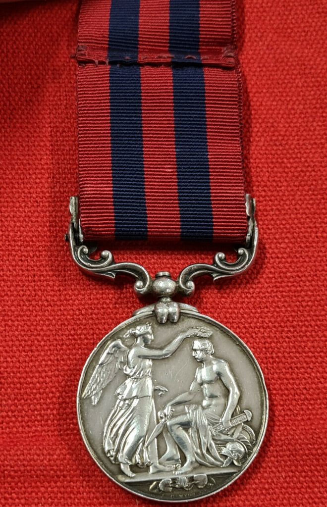 INDIA GENERAL SERVICE MEDAL BURMA 1887-89 2553 SGT FINLAY NORFOLK REGIMENT - Image 4