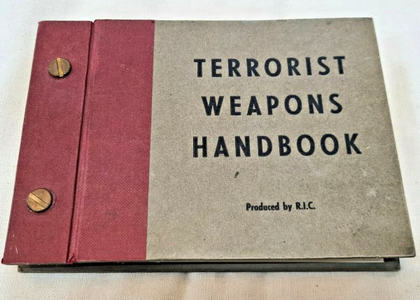 VINTAGE RHODESIAN ARMY BOOK/PAMPHLET TERRORIST WEAPONS IDENTIFICATION