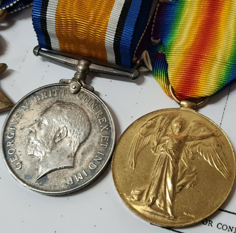 BRITISH WW1 BATTLE OF JUTLAND MEDAL GROUP BOY 1ST CLASS HAMBLY ROYAL NAVY - Image 3