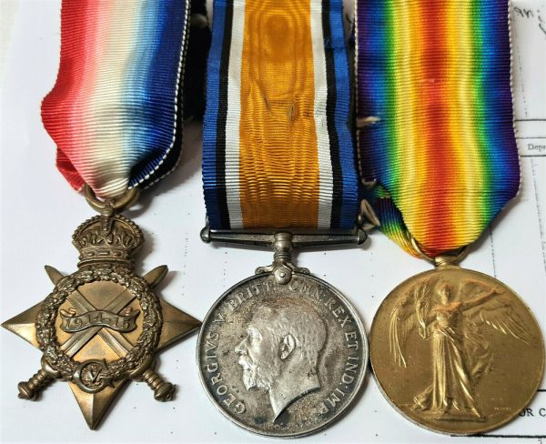 WW1 BATTLE OF JUTLAND MEDAL GROUP BOY 1ST CLASS HAMBLY ROYAL NAVY