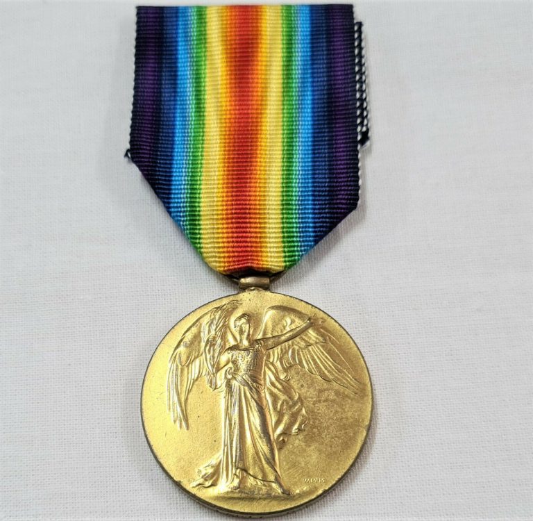 WW1 HMAS SYDNEY EMDEN ACTION VICTORY MEDAL 268961 McLARTY ROYAL NAVY AUSTRALIA - Image 3