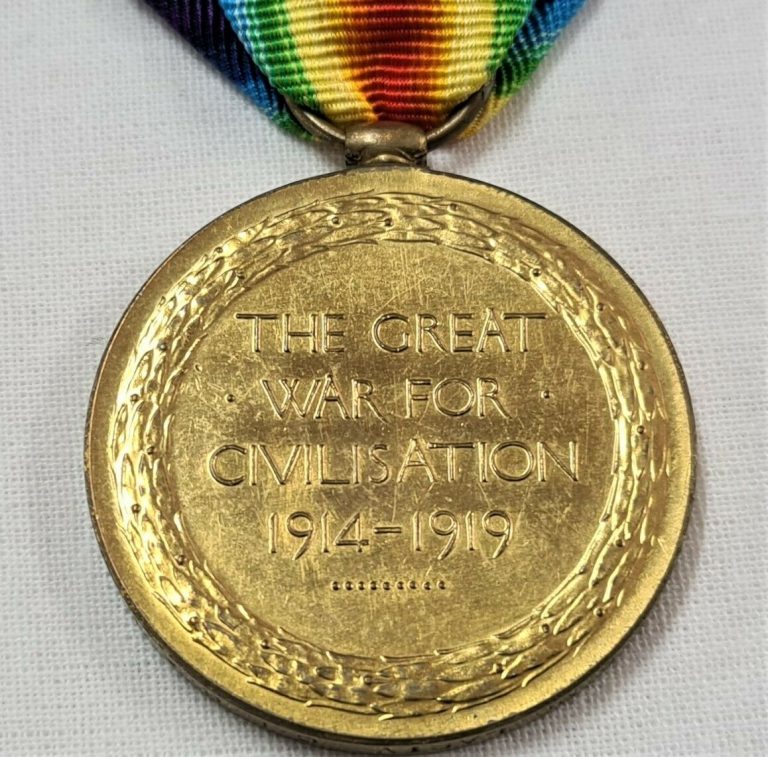 WW1 HMAS SYDNEY EMDEN ACTION VICTORY MEDAL 268961 McLARTY ROYAL NAVY AUSTRALIA - Image 4