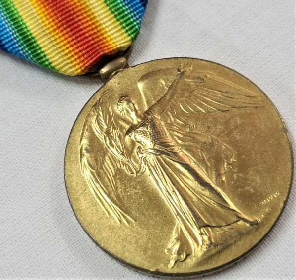 WW1 HMAS SYDNEY EMDEN ACTION VICTORY MEDAL 268961 McLARTY ROYAL NAVY AUSTRALIA