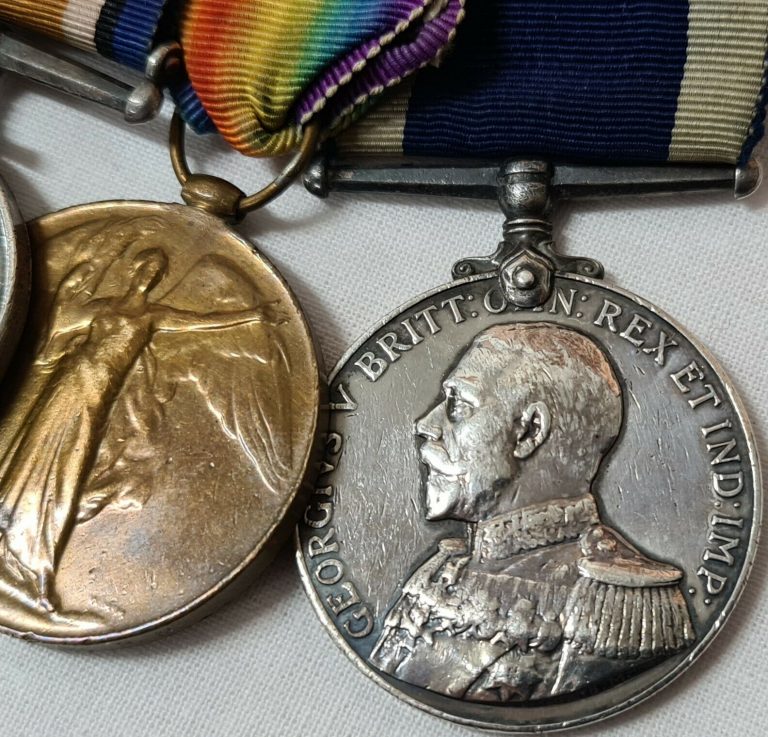 WW1 LONG SERVICE MEDAL GROUP PETTY OFFICER LYNE ROYAL NAVY SERVED 22 YEARS - Image 2