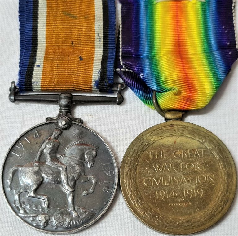 WW1 MEDAL GROUP 6202 PTE GEORGE SIVES ROYAL SCOTS FUSILIERS & MACHINE GUN CORPS - Image 2