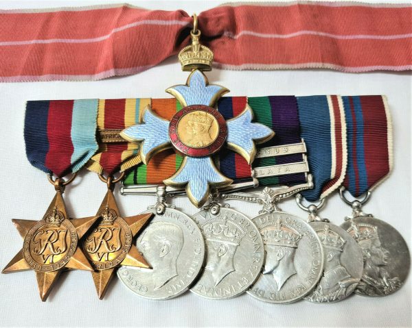 WW2 MEDALS CBE AIR COMMODORE HENRY GORDON BLAIR 31 SQN CHIEF SIGNALS OFFICER RAF