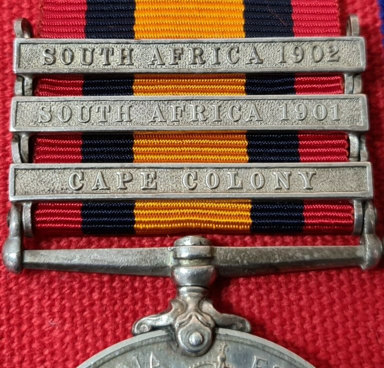 BOER WAR & WW1 MEDALS WINTERBACH WORCESTER DMT FIELD INTELLIGENCE DEPARTMENT - Image 3