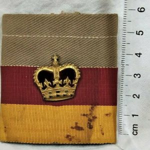 1950’s British Army Hampshire Regiment uniform rank sleeve patch badge