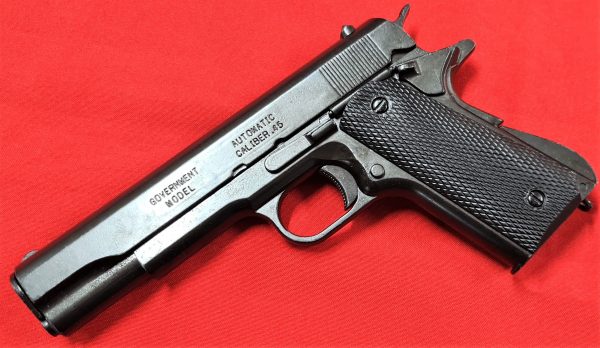 REPLICA M1911 US COLT HAND GUN PISTOL DENIX - BLACK GRIPS