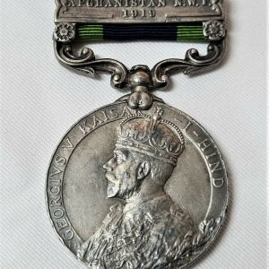 2/LT THORNLEY 2/41 DOGRAS AFGHANISTAN N.W.F 1919 INDIA GENERAL SERVICE MEDAL