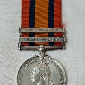 AUSTRALIAN BOER WAR MEDAL 1510 JAMES CAREY 5TH VICTORIAN MOUNTED RIFLES PRE WW1