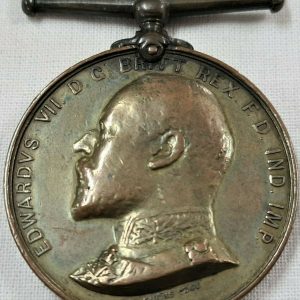 BOER WAR ST JOHN MEDAL FOR SOUTH AFRICA 754 FRED TAYLOR HEBDEN BRIDGE CORPS