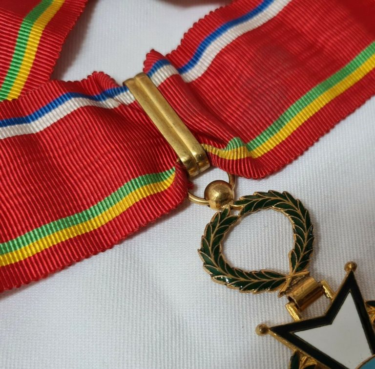 Central African Republic: Order of Merit Commander's Neck Badge by Arthus Bertrand - Image 5