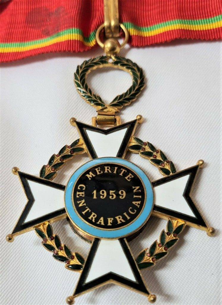 Central African Republic: Order of Merit Commander's Neck Badge by Arthus Bertrand - Image 7