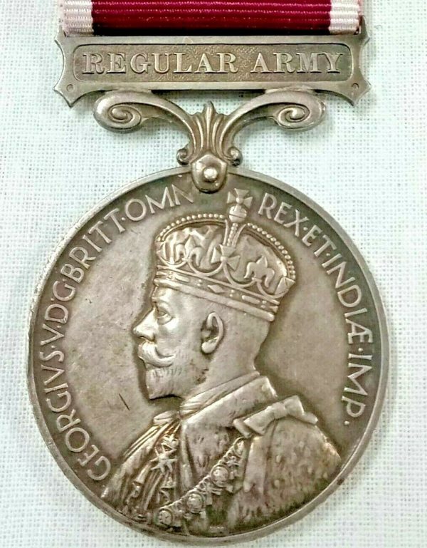 KILLED LONDON BLITZ BRITISH ARMY LONG SERVICE & GOOD CONDUCT MEDAL PTE MELTON