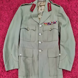 POST WW2 ERA AUSTRALIAN ARMY MAJOR GENERAL UNIFORM JACKET