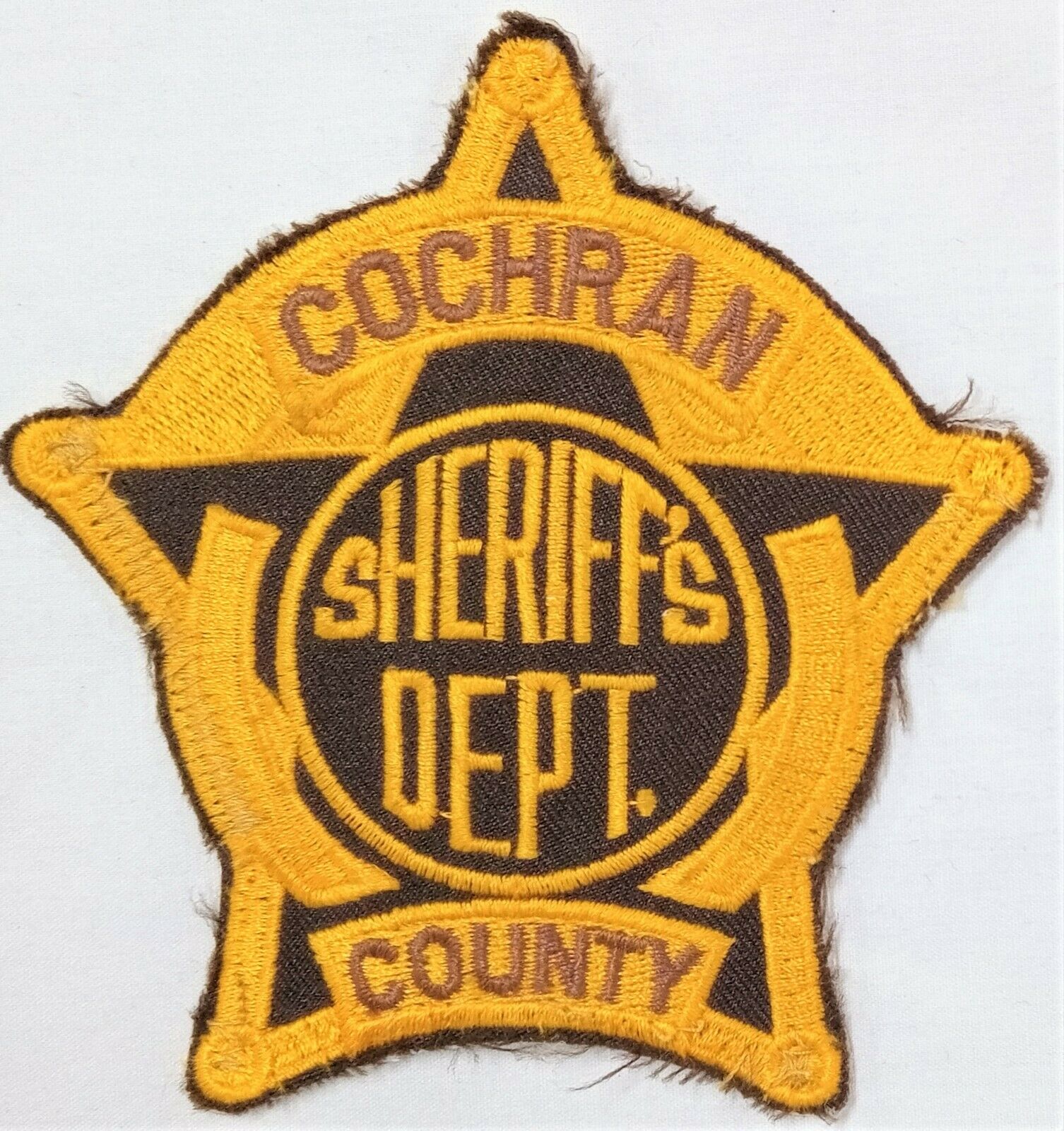 POST WW2 ERA OBSOLETE USA COCHRAN COUNTY SHERIFF POLICE FORCE UNIFORM ...