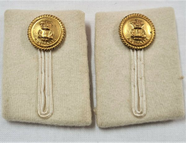 POST WW2 ERA ROYAL AUSTRALIAN NAVY UNIFORM BUTTON PATCHES MIDSHIPMAN RANK