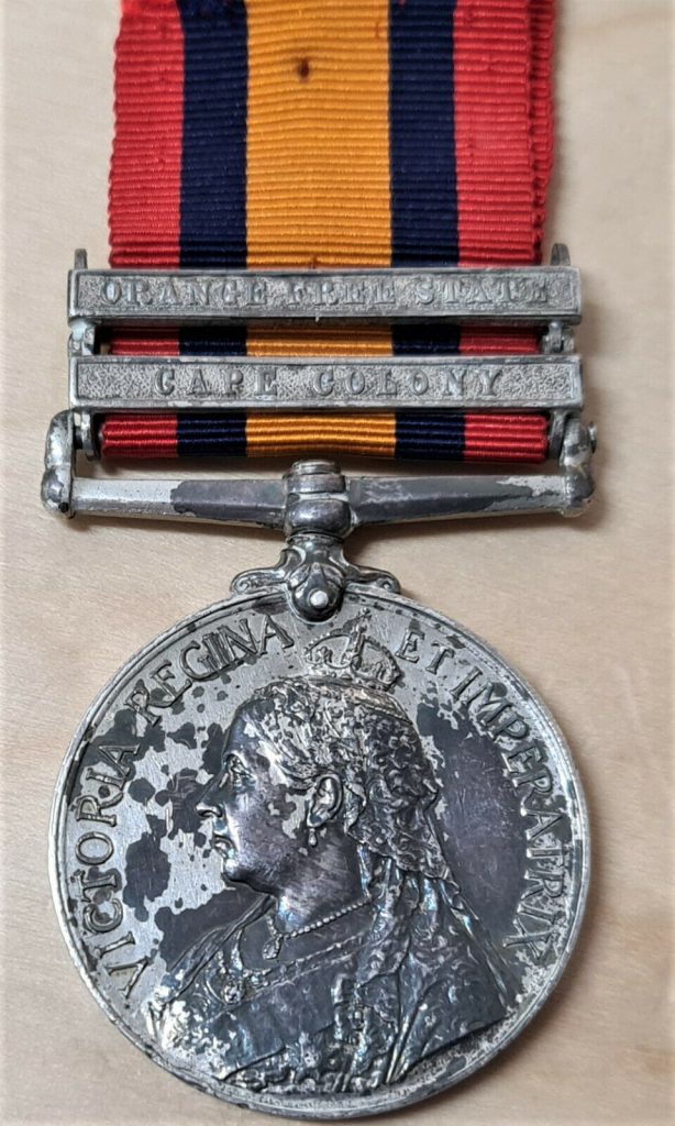 POW & 2ND MATABELE WAR QUEENS SOUTH AFRICA MEDAL 1074 A GRIFFIN RIFLE BRIGADE - Image 2