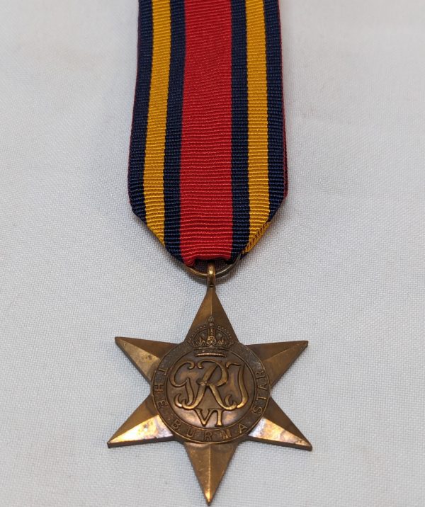 VINTAGE WW2 BURMA STAR AUSTRALIA BRITISH WAR MEDAL 100% ORIGINAL - Image 2