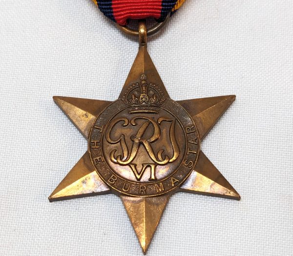 VINTAGE WW2 BURMA STAR AUSTRALIA BRITISH WAR MEDAL 100% ORIGINAL - Image 3