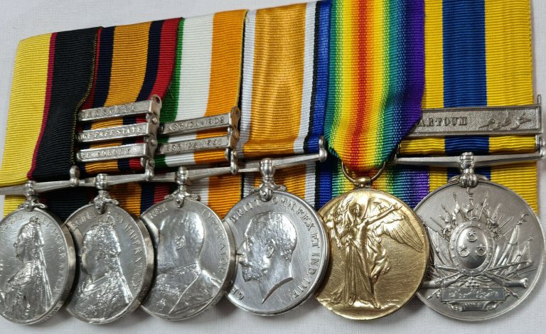 SUDAN POW BOER WAR WW1 MEDALS 4024 EDWARD HALL NORTHUMBERLAND FUSILIERS ARMY - Image 4