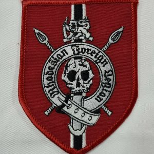 VINTAGE RHODESIAN FOREIGN LEGION UNIFORM BLAZER PATCH