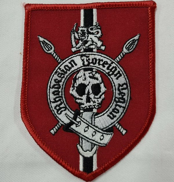 VINTAGE RHODESIAN FOREIGN LEGION UNIFORM BLAZER PATCH