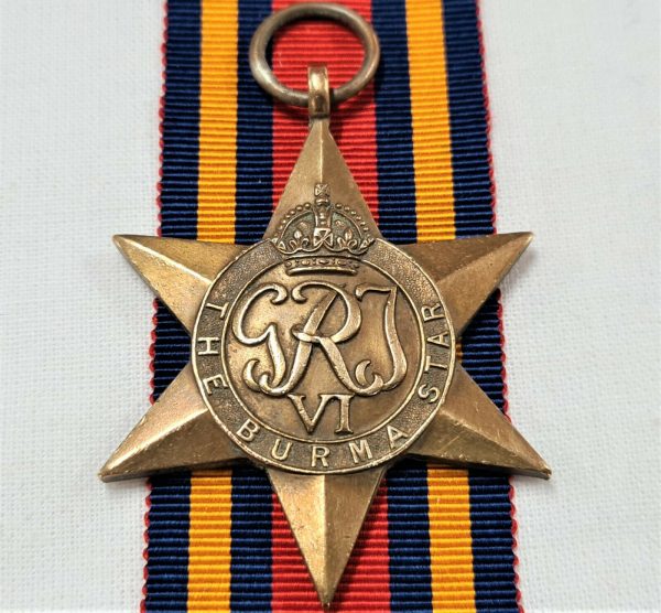 VINTAGE WW2 BURMA STAR AUSTRALIA BRITISH WAR MEDAL 100% ORIGINAL