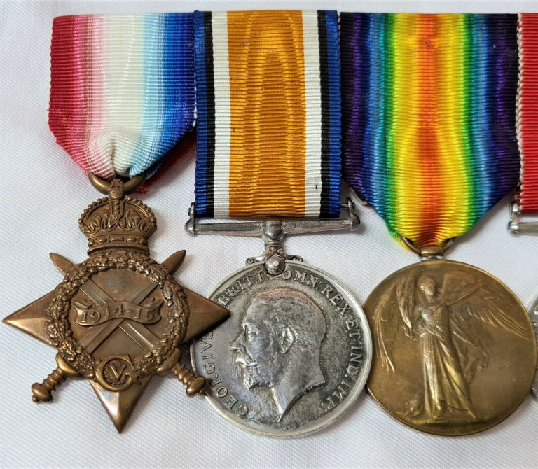 WW1 GALLIPOLI CITY OF LONDON YEOMANRY MEDAL GROUP RAMSEY INSPECTOR RHODESIA BSAP - Image 3