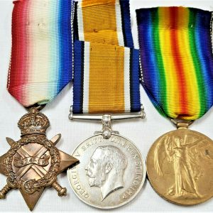 WW1 MEDALS SPECIAL RESERVE SGT BUSH 13TH BATTALION ROYAL FUSILIERS BRITISH ARMY