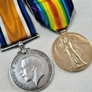 WW1 MILITARY FOOT POLICE MEDALS P5382 LANCE CPL H.J. HOWELL