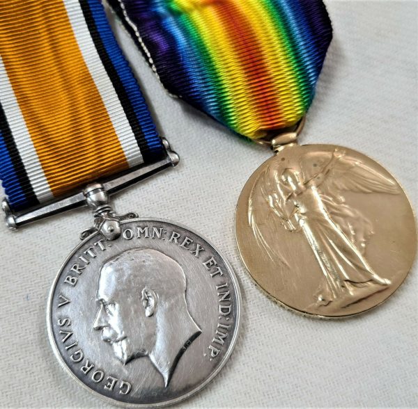 WW1 MILITARY FOOT POLICE MEDALS P5382 LANCE CPL H.J. HOWELL