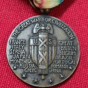 WW1 USA INTERALLIED VICTORY MEDAL 1917 - 1918