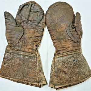 WW1 or WW2 ROYAL AIR FORCE UNIFORM FLIGHT LEATHER PILOT GLOVES RAAF