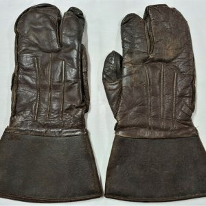 WW2 GERMANY LUFTWAFFE UNIFORM FLIGHT LEATHER PILOT GLOVES