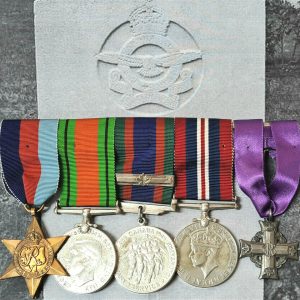 WW2 KILLED IN ACTION MEDAL GROUP TO SGT DONALDSON, ROYAL CANADIAN AIR FORCE